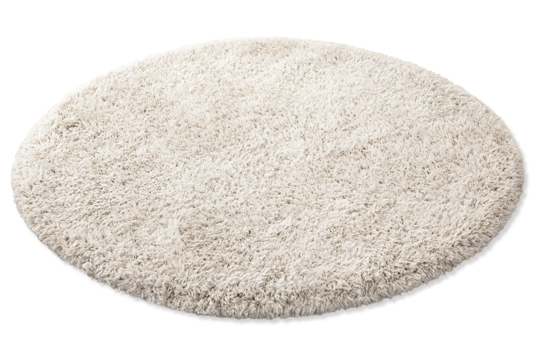 Esprit Teppich Rund Creme Beige weich soft & nachhaltig "Yogi"