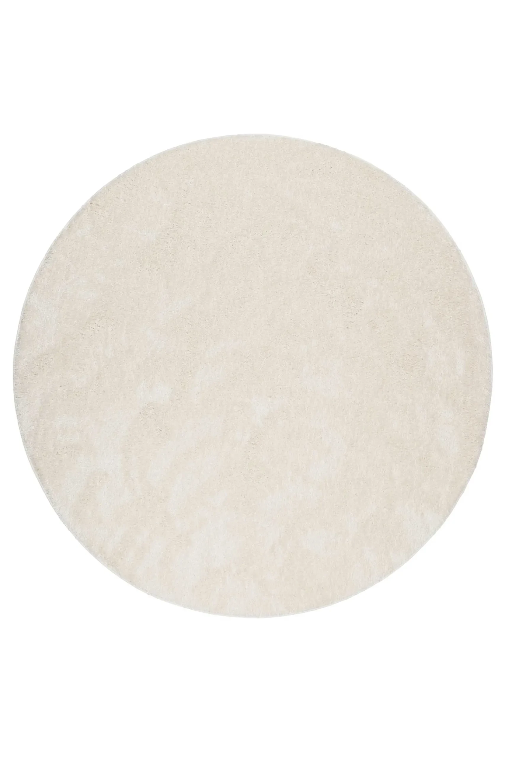 Esprit Teppich Rund Creme Weiß Hochflor "#Swagger Shag"