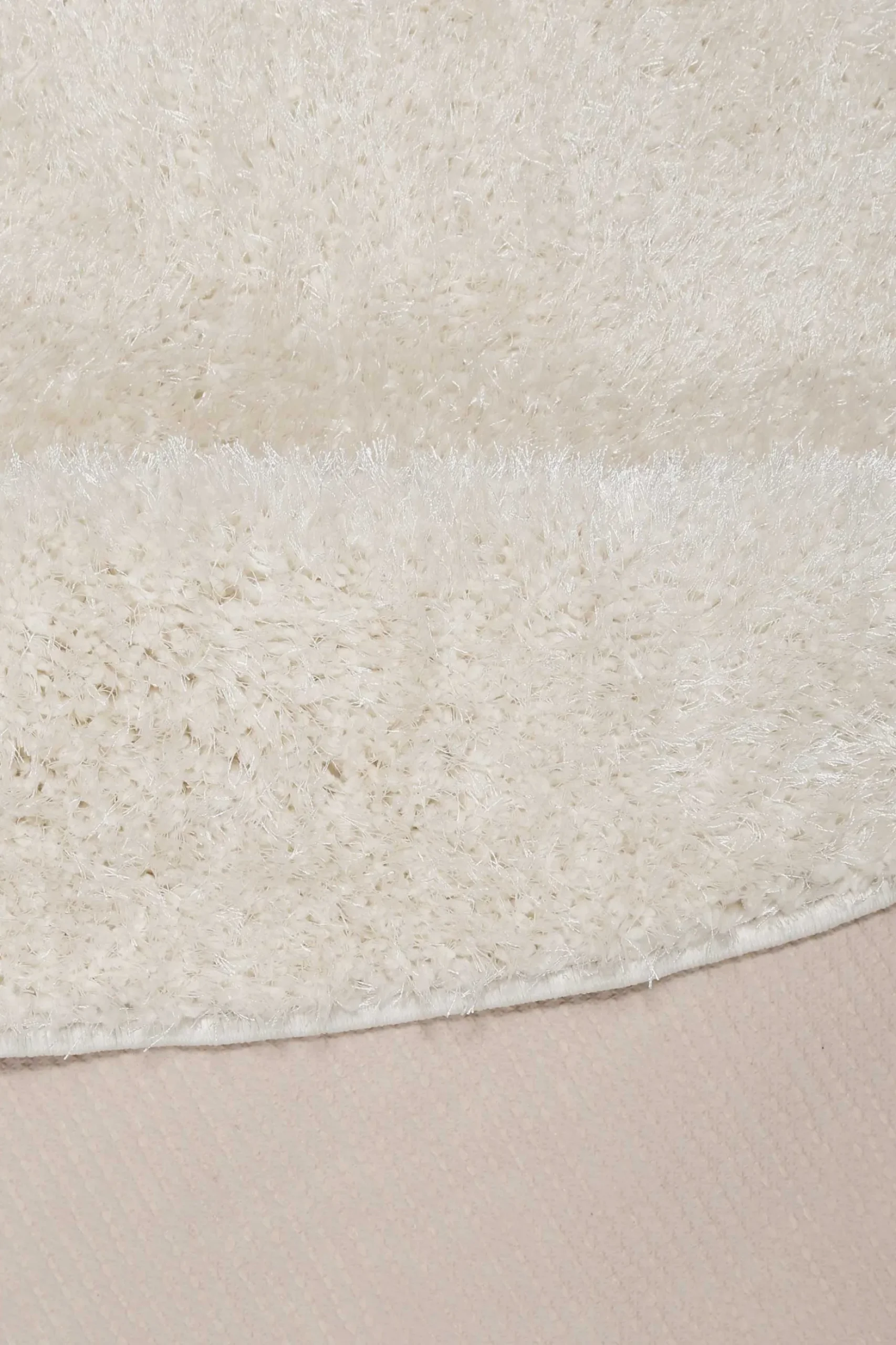 Esprit Teppich Rund Creme Weiß Hochflor "#Swagger Shag"