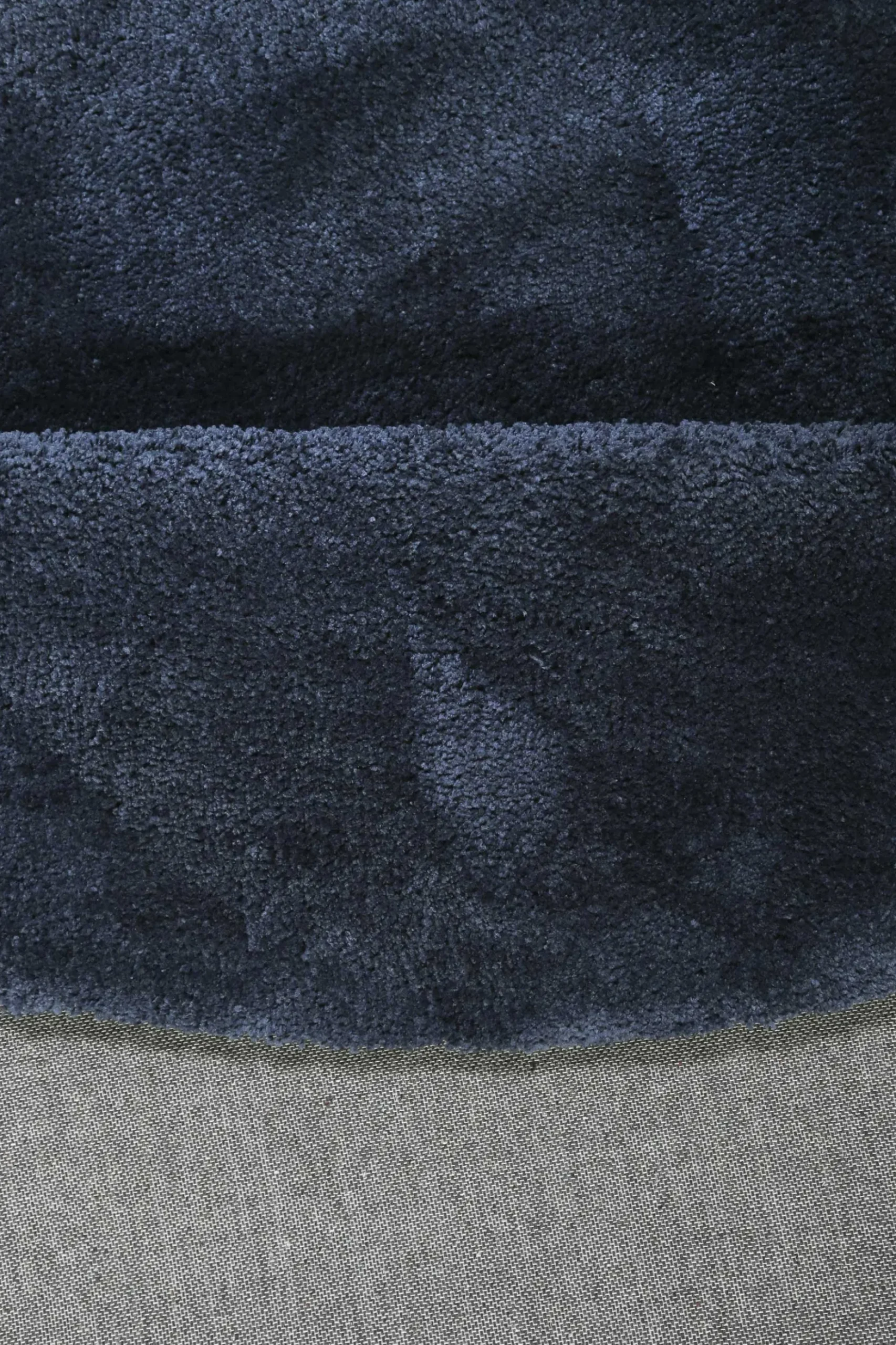Esprit Teppich Rund Dunkelblau Hochflor "Relaxx"