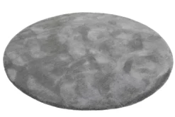Esprit Teppich Rund Grau Taupe Hochflor 