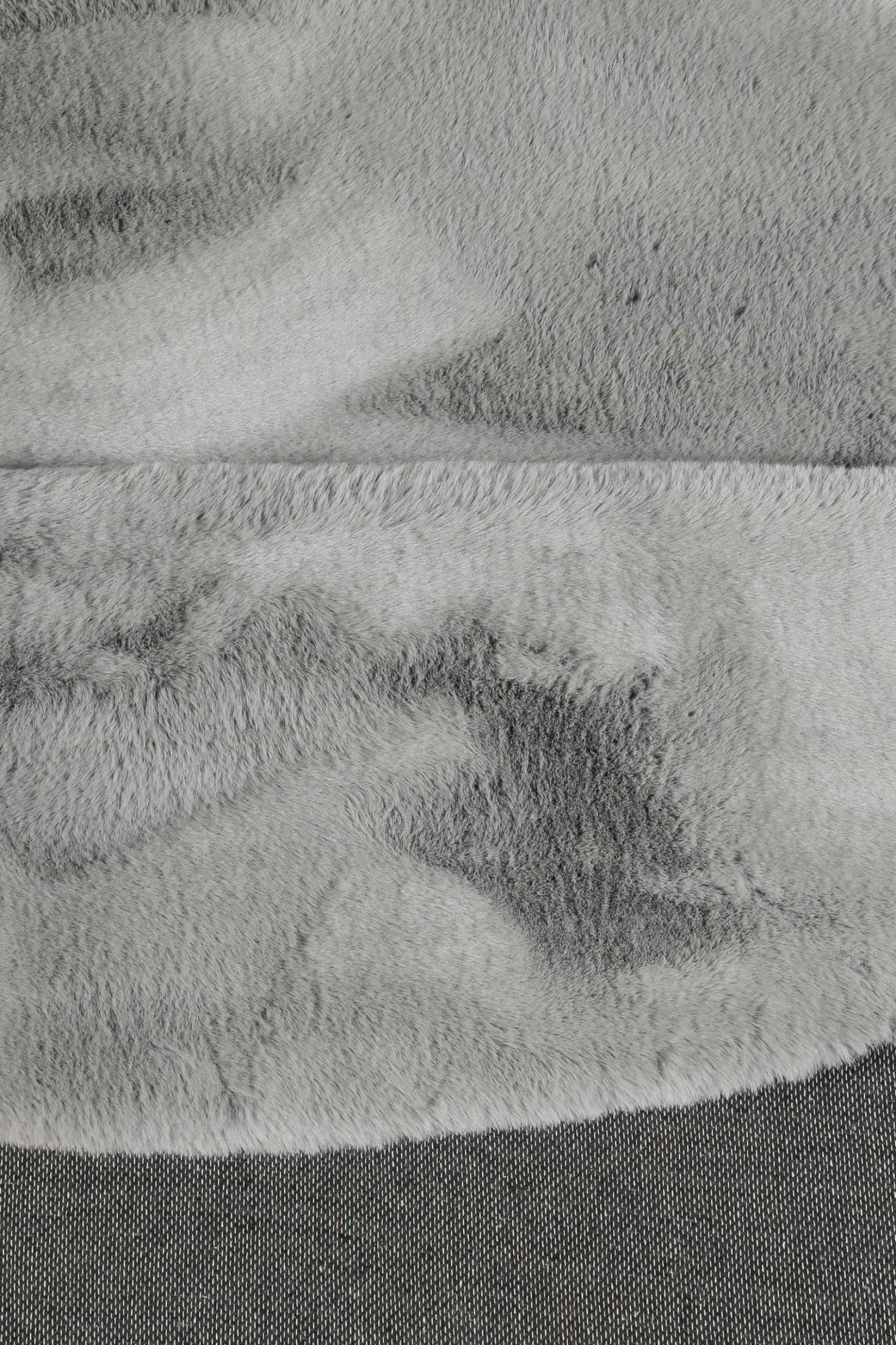 Esprit Teppich Rund Grau und sehr flauschig Hochflor "Alice"