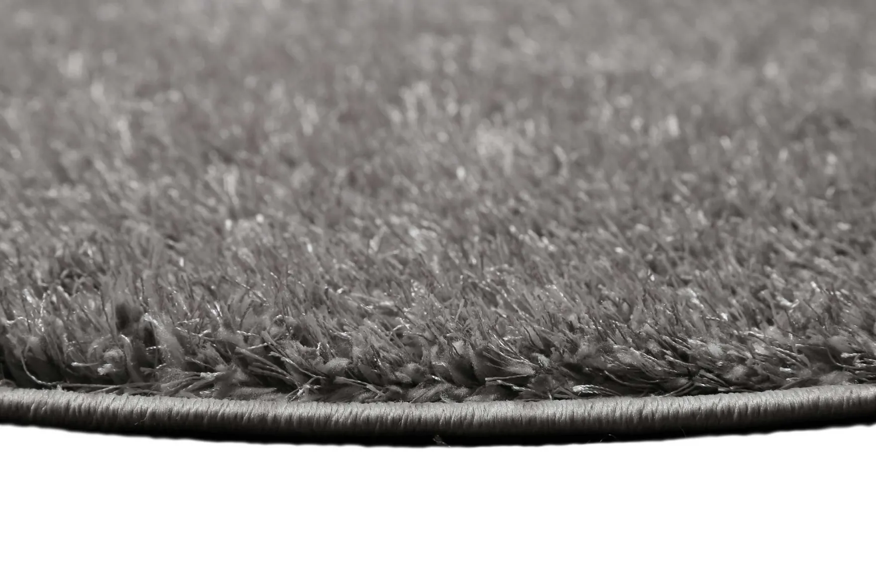 Esprit Teppich Rund Hellgrau Hochflor "#Swagger Shag"