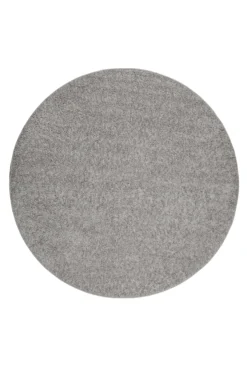 Esprit Teppich Rund Hellgrau Hochflor "#Whisper Shag"