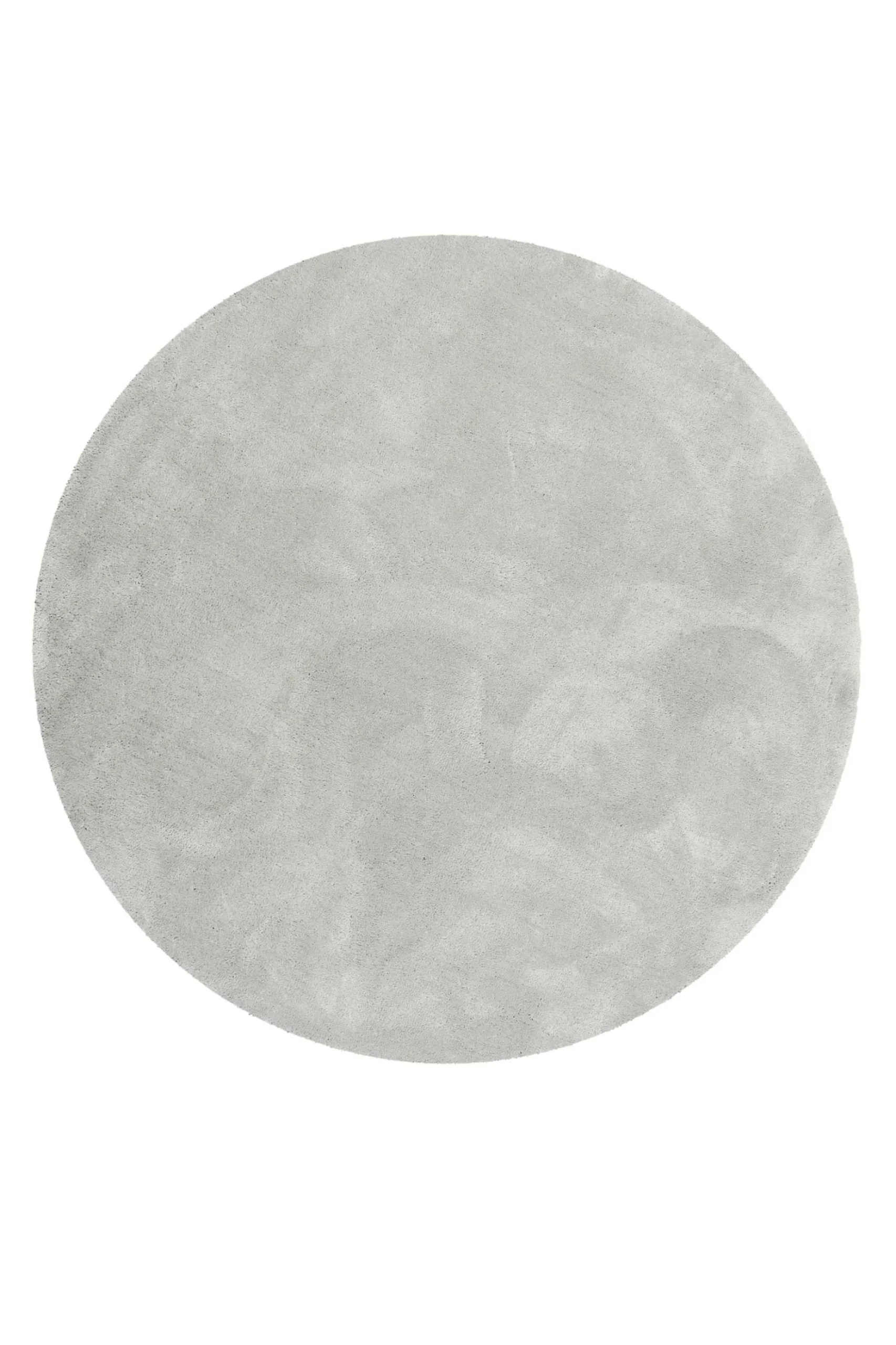 Esprit Teppich Rund Hellgrau Hochflor "Relaxx"