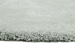 Esprit Teppich Rund Hellgrau Grün Hochflor "Relaxx"