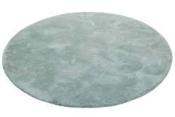 Esprit Teppich Rund Mintgrün Hochflor "Relaxx"