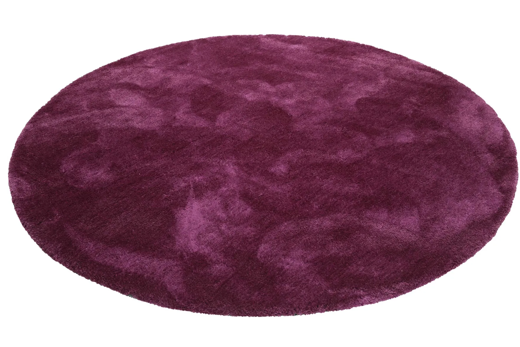 Esprit Teppich Rund Pink Violett Hochflor "Relaxx"