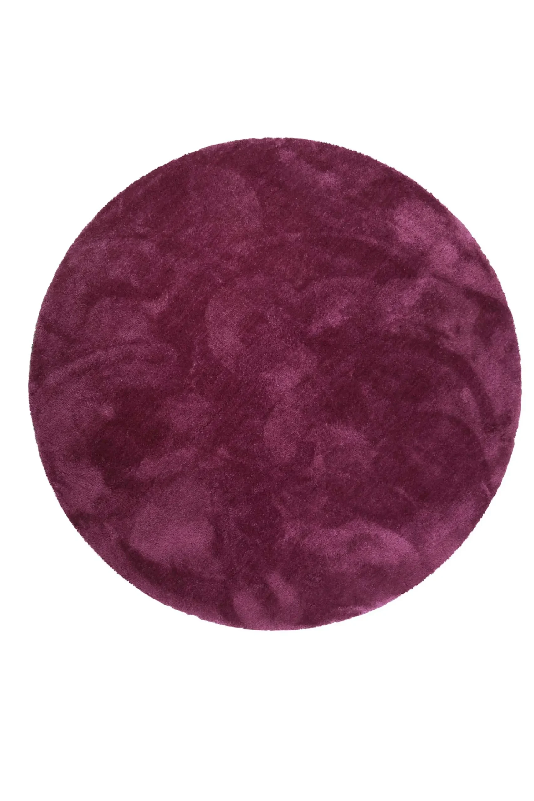 Esprit Teppich Rund Pink Violett Hochflor "Relaxx"