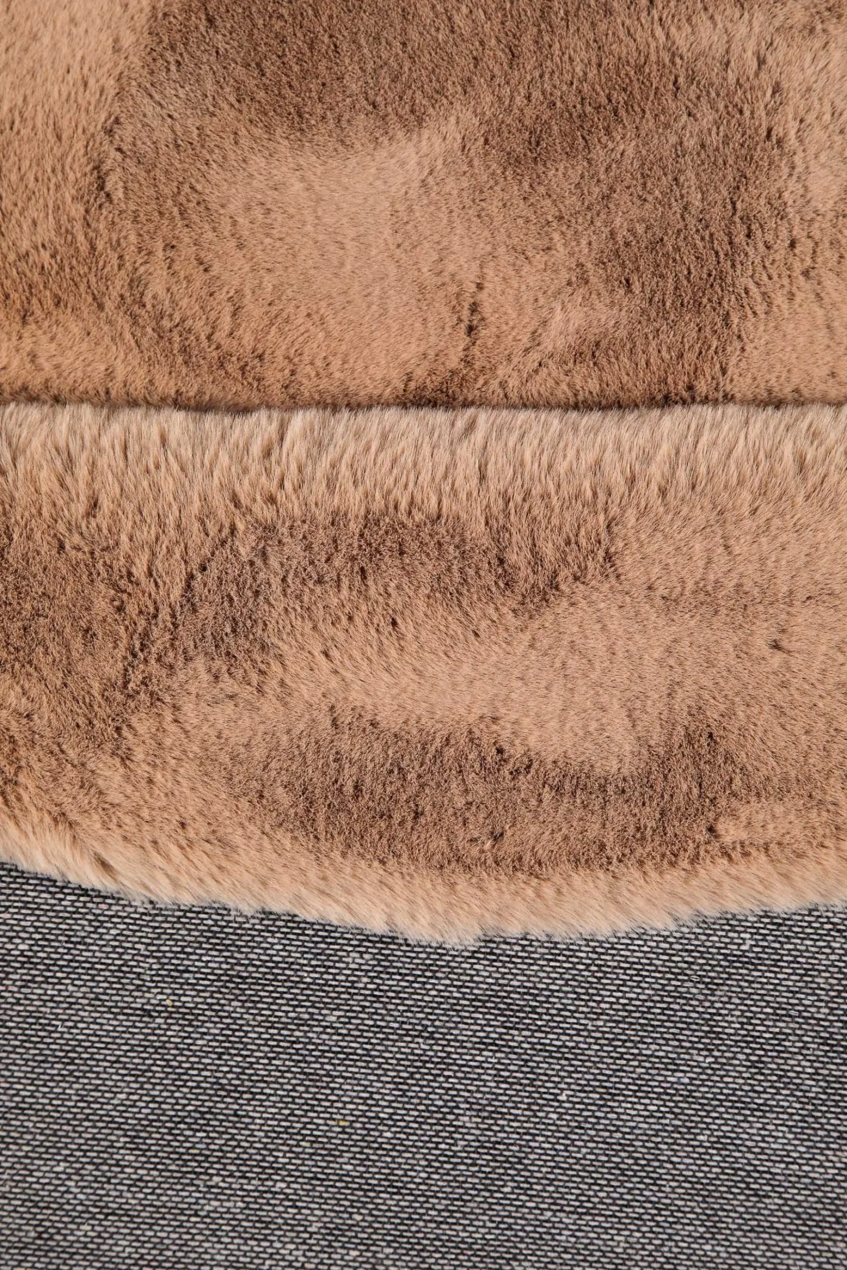 Esprit Teppich Rund Puder Rosa und sehr flauschig Hochflor "Alice"