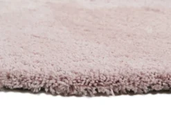 Esprit Teppich Rund Rosa Hochflor "Relaxx"