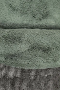 Esprit Teppich Rund Salbei Grün und sehr flauschig Hochflor