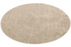 Esprit Teppich Rund Sand Hochflor