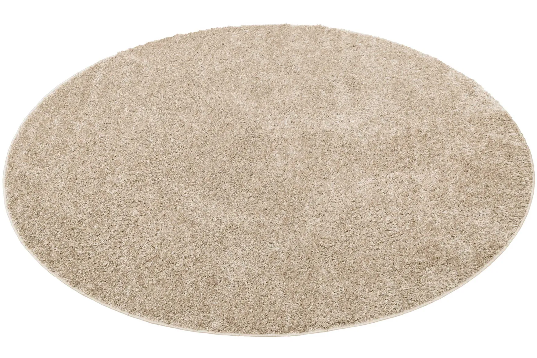 Esprit Teppich Rund Sand Hochflor "#Swagger Shag"