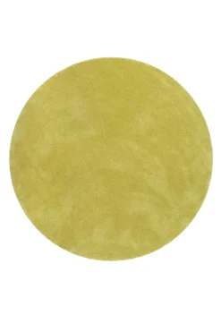Esprit Teppich Rund Senfgelb Hochflor
