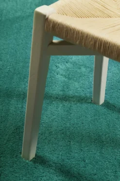 Esprit Teppich Rund Smaragdgrün Hochflor "Relaxx"