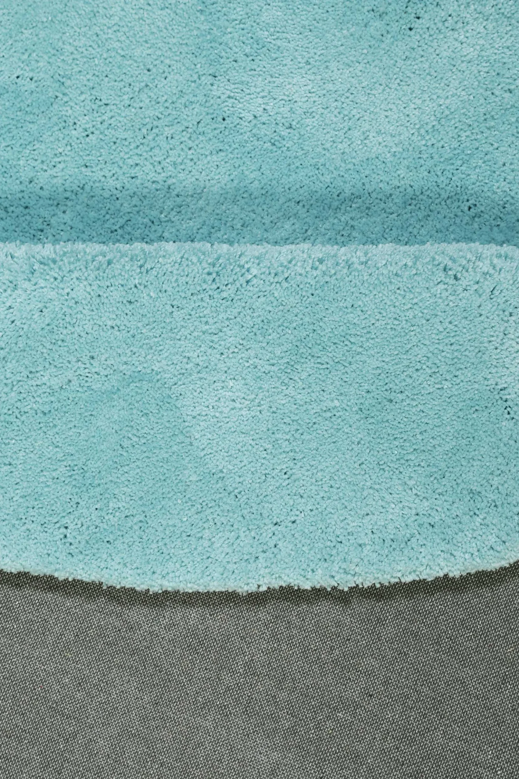 Esprit Teppich Rund Türkis Hochflor "Relaxx"