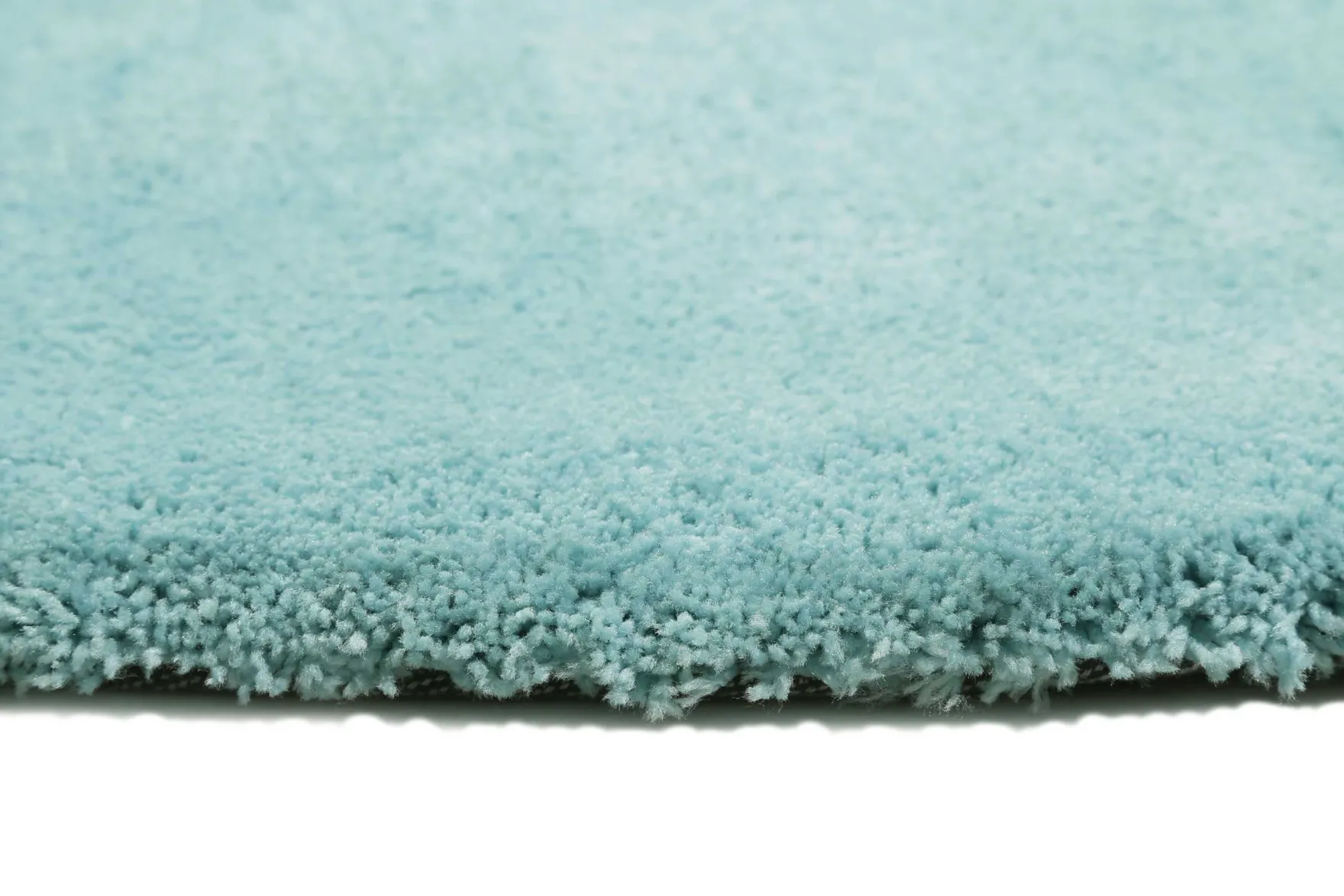 Esprit Teppich Rund Türkis Hochflor "Relaxx"