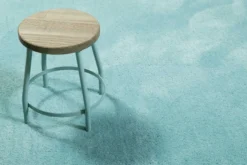 Esprit Teppich Rund Türkis Hochflor