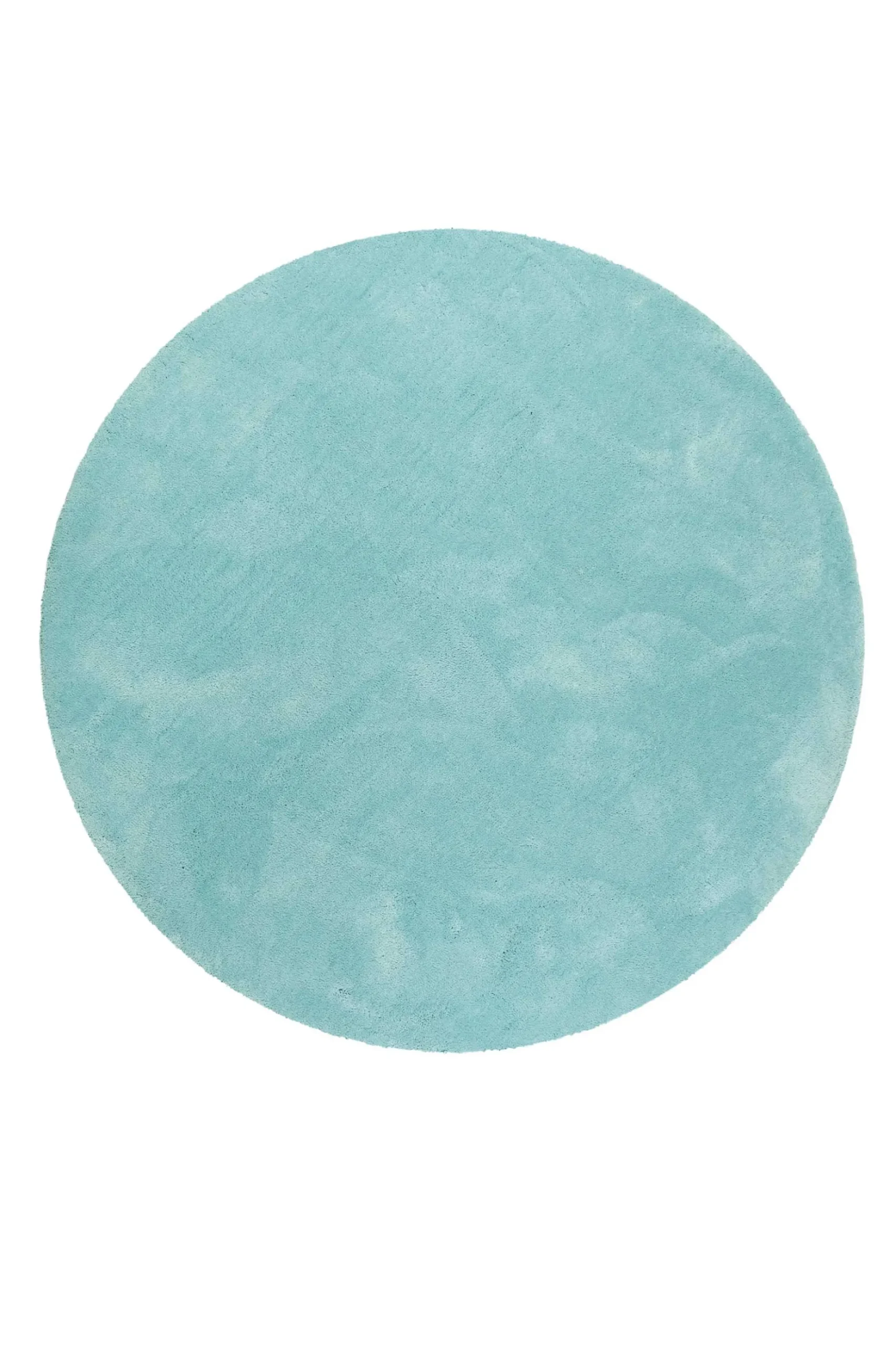 Esprit Teppich Rund Türkis Hochflor "Relaxx"