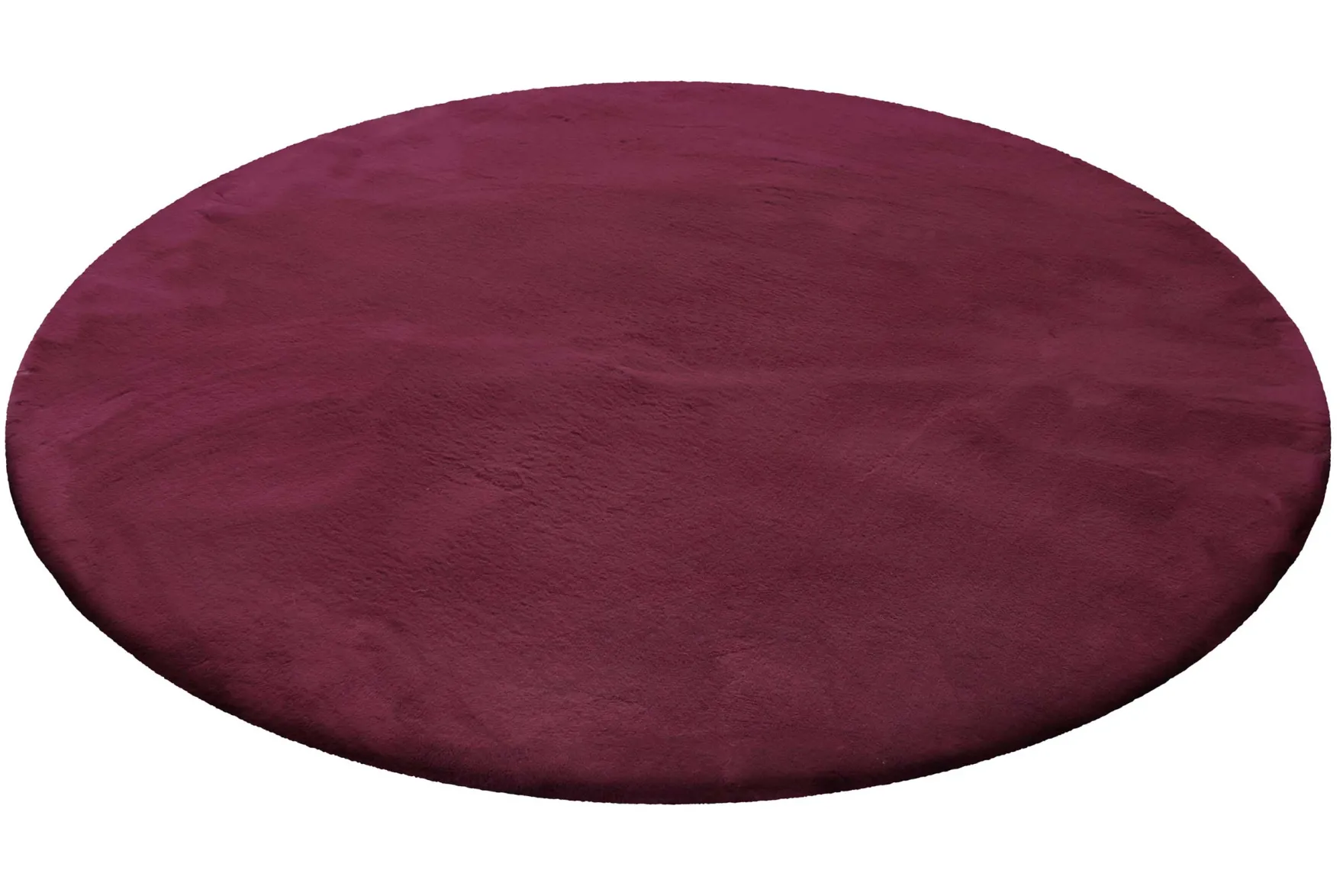 Esprit Teppich Rund Violett und sehr flauschig Hochflor "Alice"