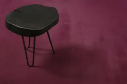 Esprit Teppich Rund Violett und sehr flauschig Hochflor