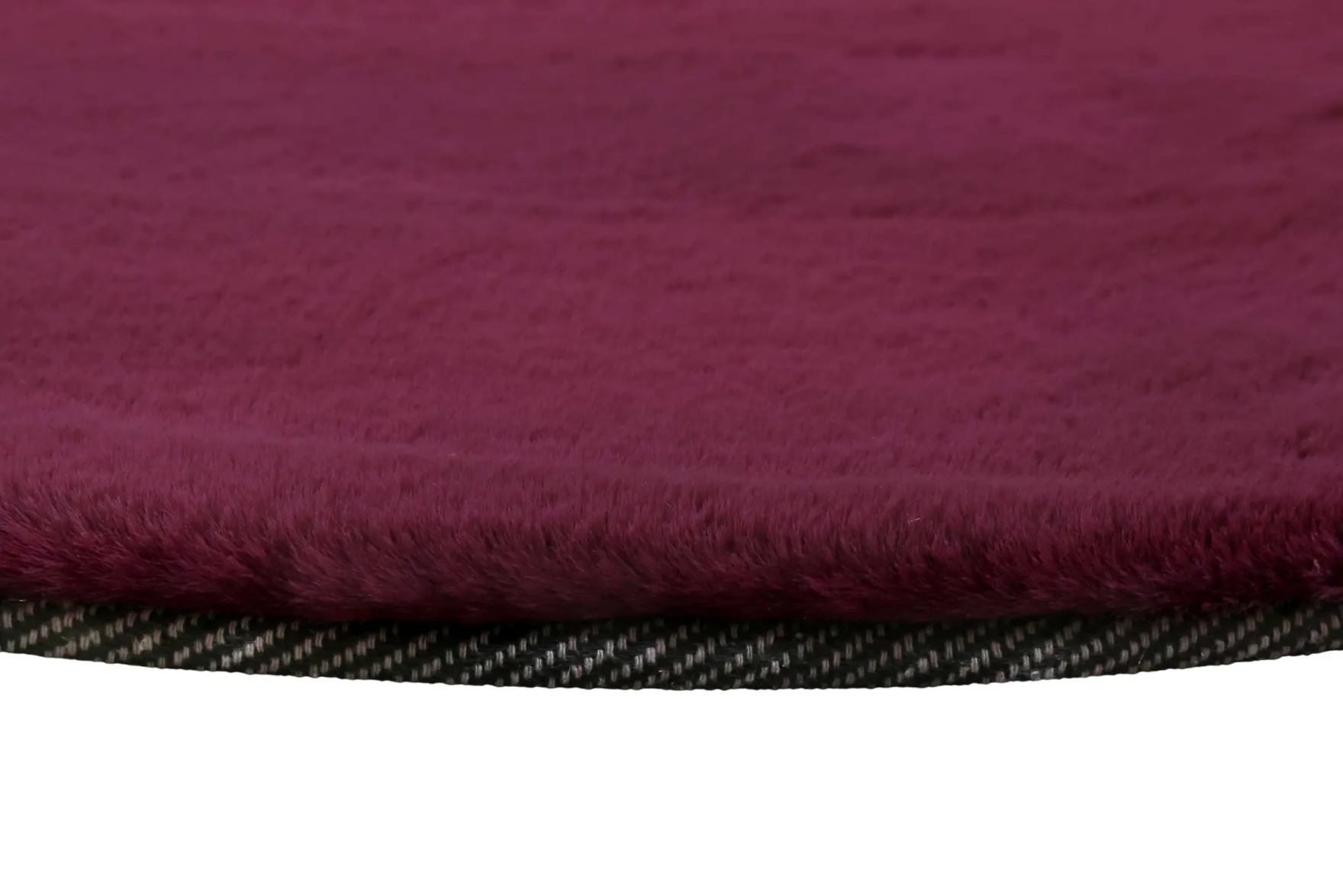 Esprit Teppich Rund Violett und sehr flauschig Hochflor "Alice"