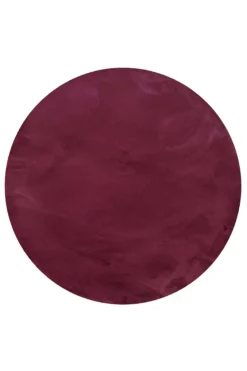 Esprit Teppich Rund Violett und sehr flauschig Hochflor