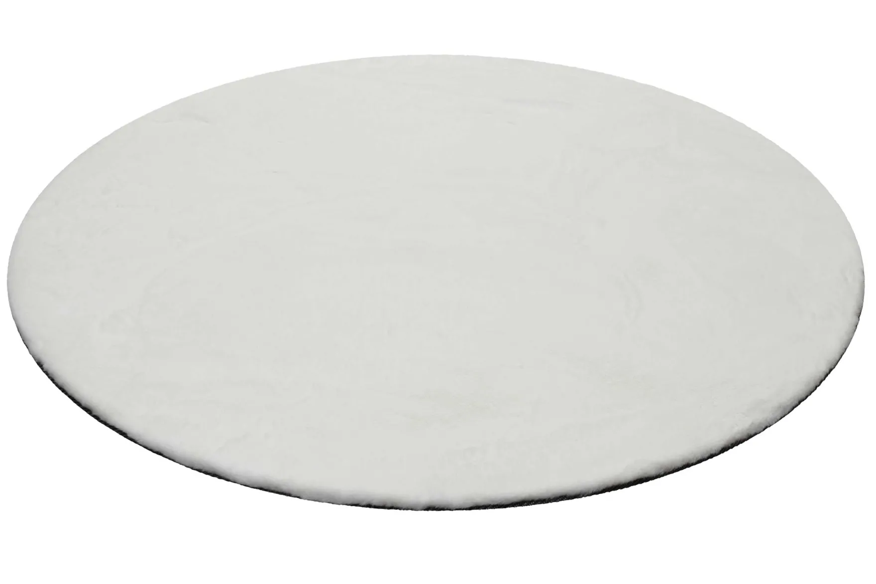 Esprit Teppich Rund Weiß und sehr flauschig Hochflor "Alice"