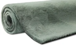 Esprit Teppich Salbei Grün und sehr flauschig Hochflor