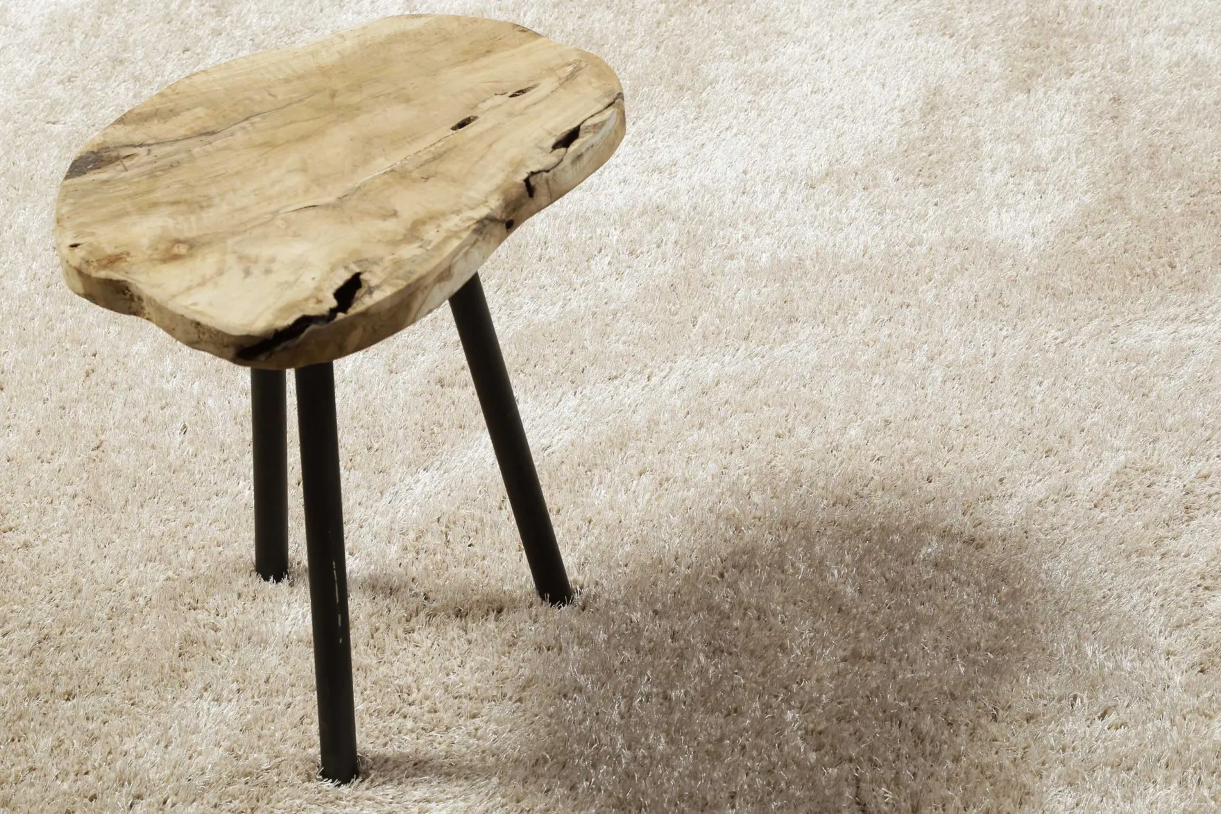 Esprit Teppich Sand Hochflor "#Swagger Shag"