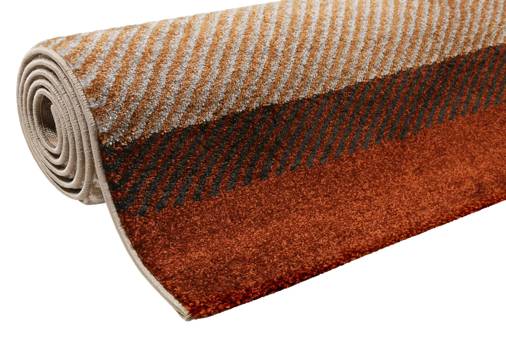 Esprit Teppich Taupe Braun Kurzflor "Eastwood"