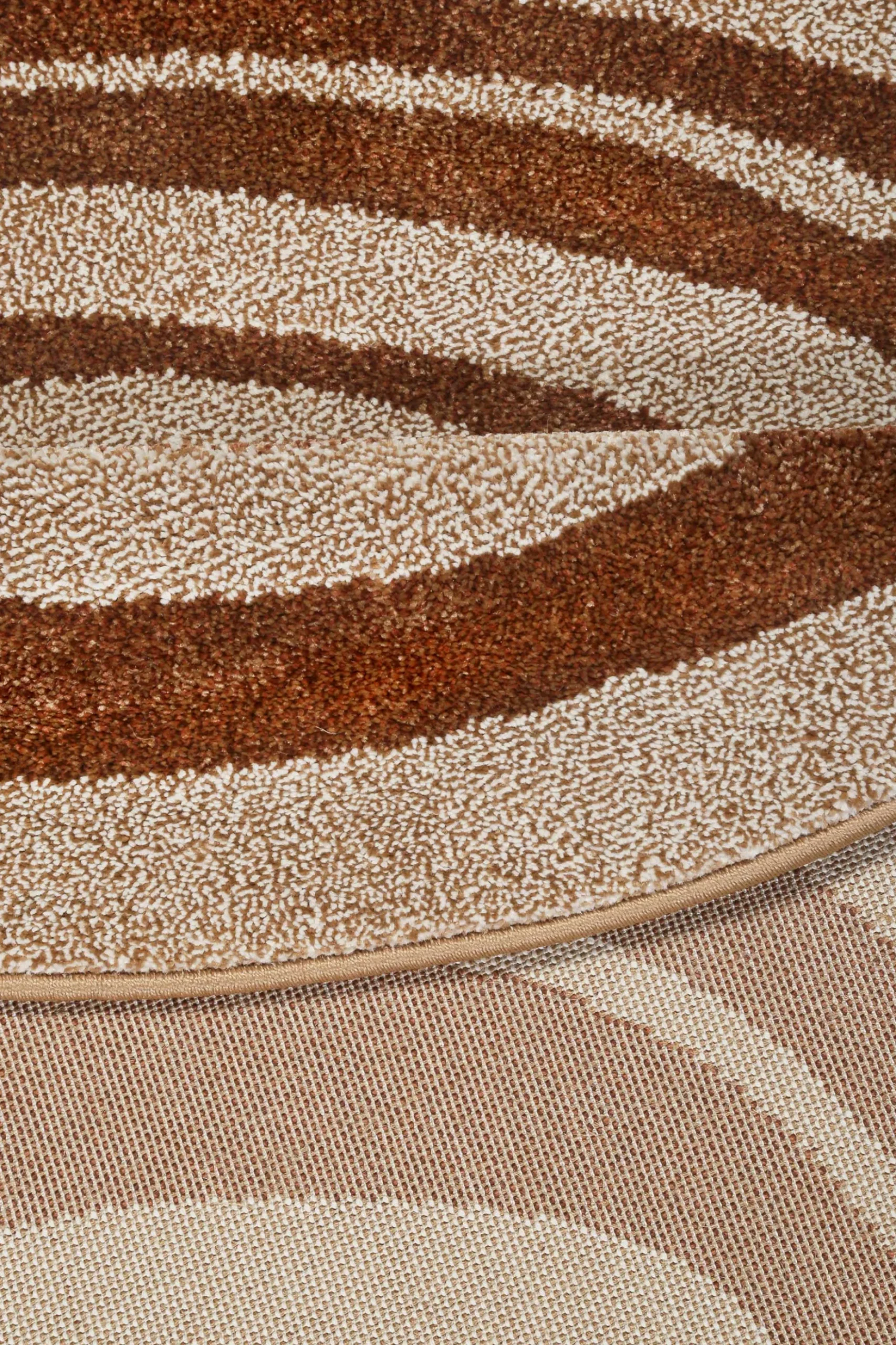 Esprit Teppich Taupe Cognac "Haley"