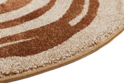 Esprit Teppich Taupe Cognac