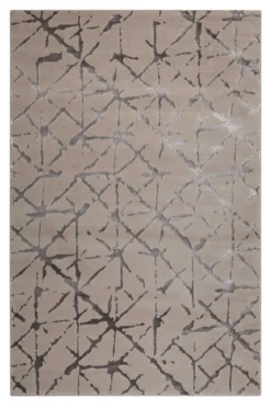 Esprit Teppich Taupe Grau Kurzflor "Solveig"