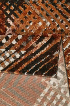 Esprit Teppich Terracotta Braun Kurzflor