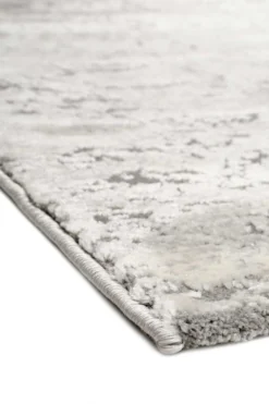 Esprit Teppich Weiß Grau Kurzflor "Elda"