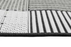 Esprit Teppich Weiß Schwarz In & Outdoor 