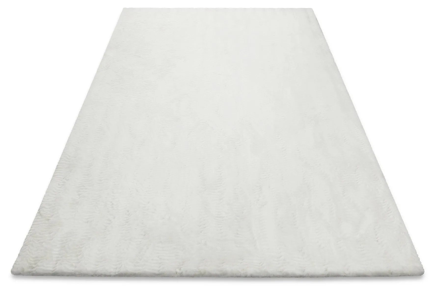 Esprit Teppich Weiß und sehr flauschig Hochflor "Alice Beach"