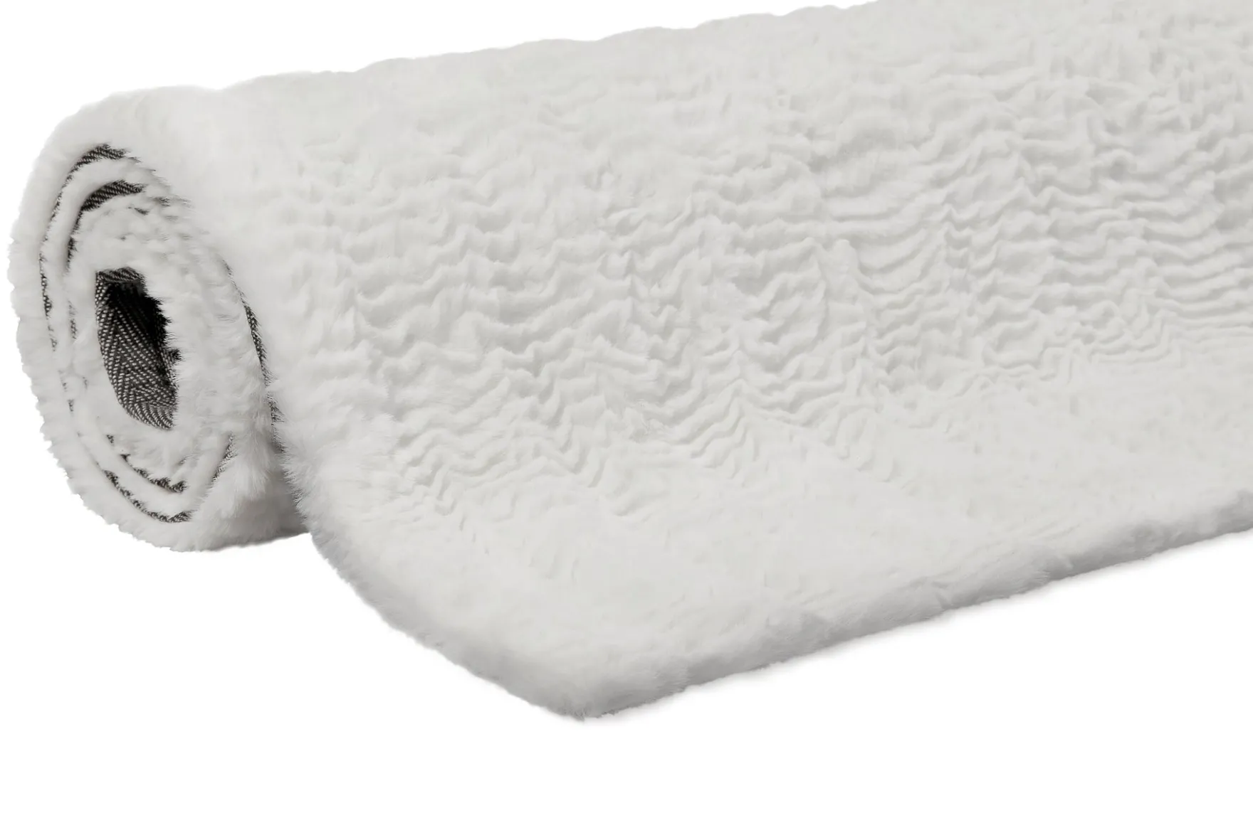 Esprit Teppich Weiß und sehr flauschig Hochflor "Alice Beach"