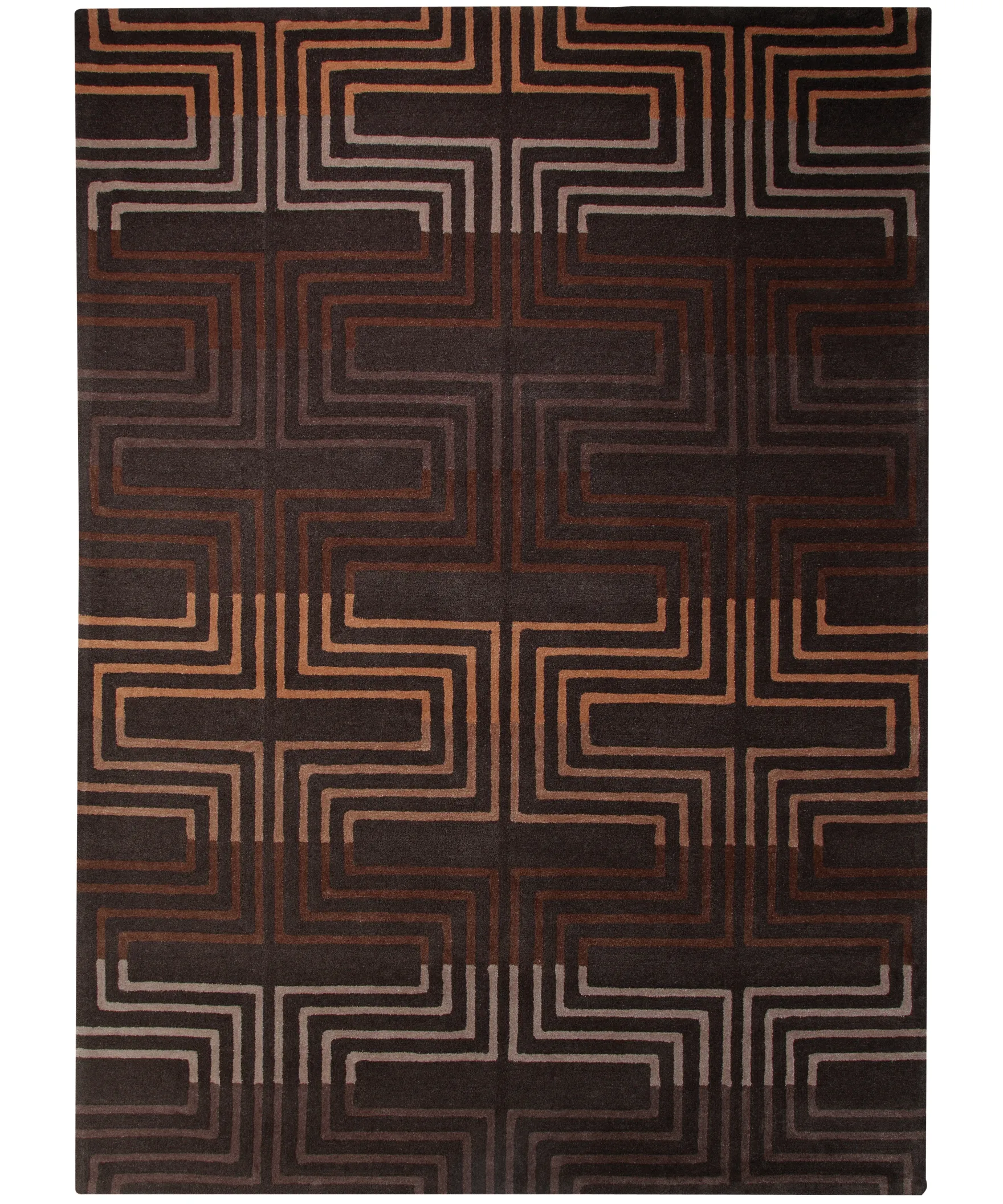 Esprit Teppich 170x240 Braun Muster