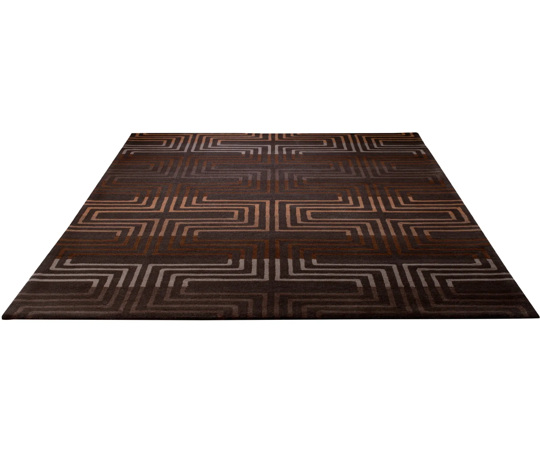 Esprit Teppich 170x240 Braun Muster
