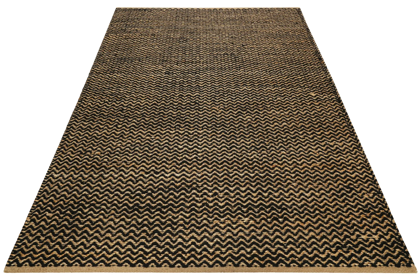 Esprit Teppich 160x230 Braun Schwarz