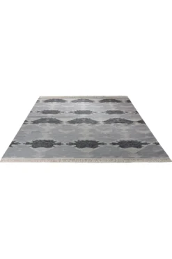Esprit Teppich 130x190 cm Grau "Denim batik"