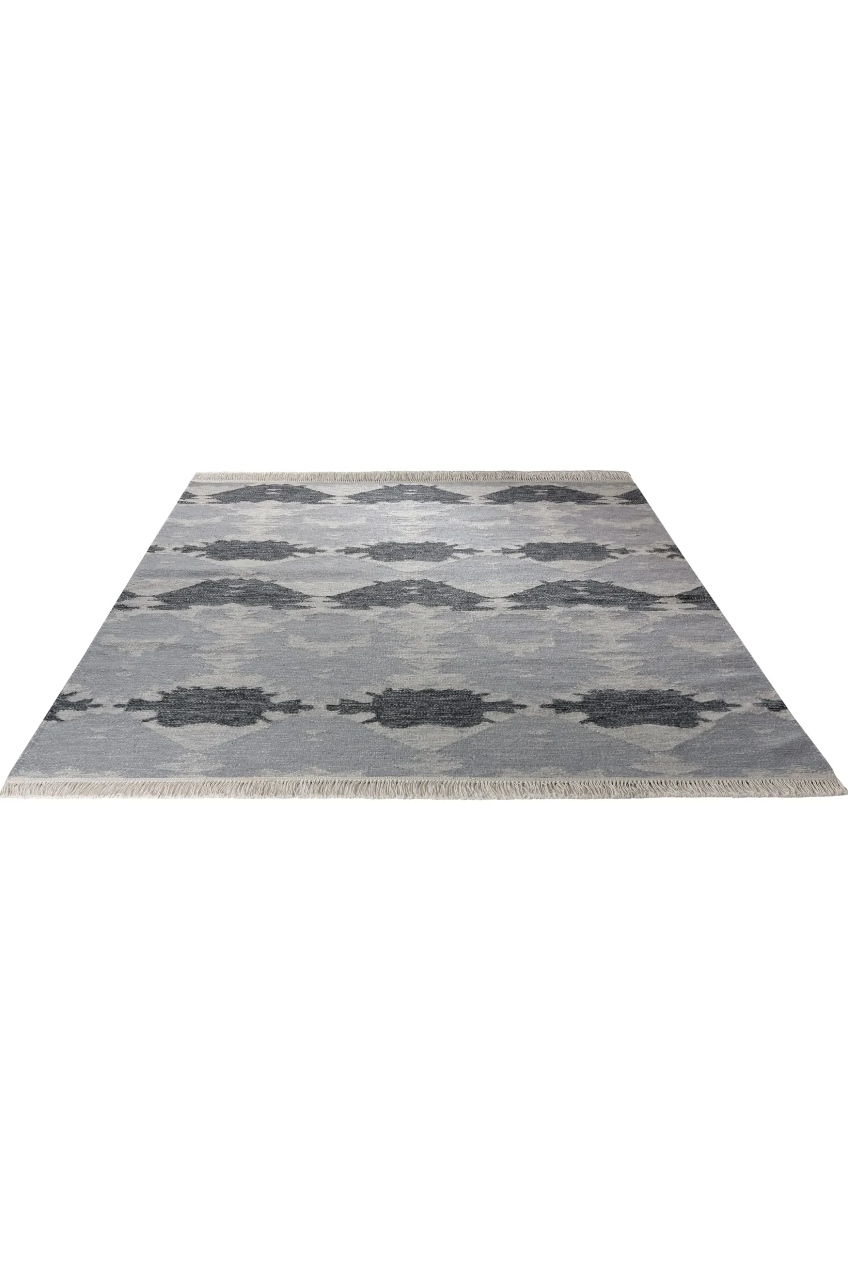 Esprit Teppich 130x190 cm Grau "Denim batik"