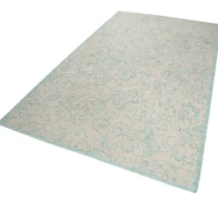 Esprit Teppich 80x150 cm Petrol Taupe "Kayla Kelim"
