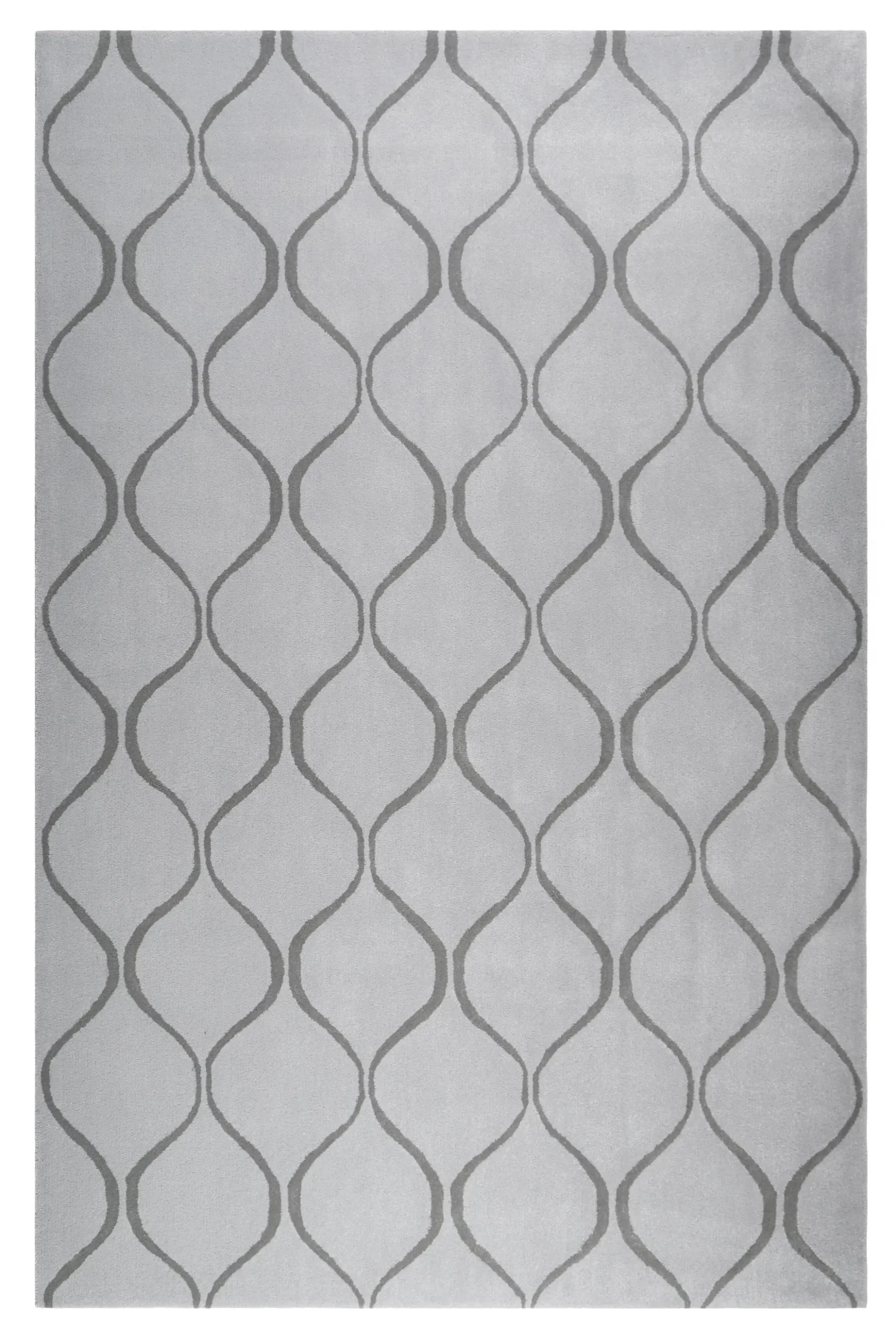 Esprit Teppich 90x160 cm Silber Grau "Aramis"