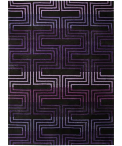 Esprit Teppich 170x240 Lila Muster