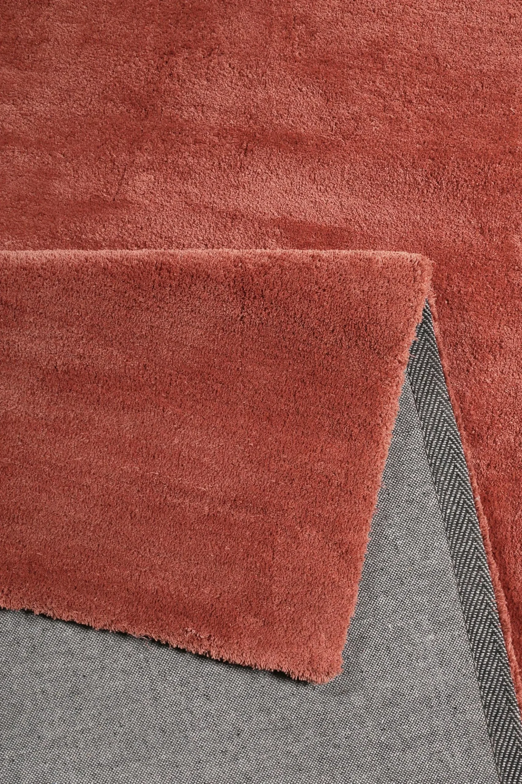 Esprit Teppich Ziegel Rot Hochflor "Loft"