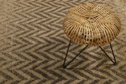 ESPRIT Webteppich braun